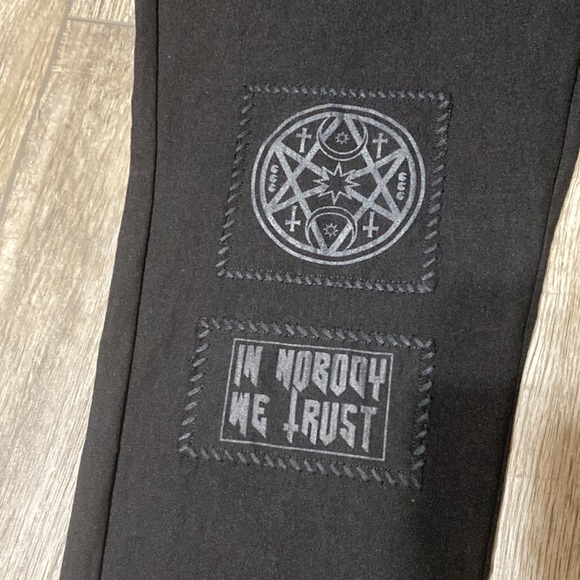 killstar punk patch pants 4xl - Picture 6 of 16